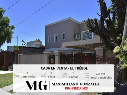 Casa En Venta, 5 Ambientes - El Trébol