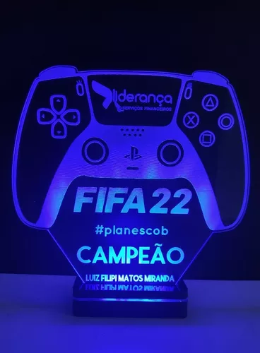 Luminária de Led - Controle PS5 - Acrílico Store