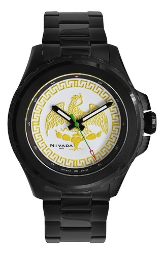 Reloj Pulsera  Nivada Swiss Np21003eagd Del Dial Blanco
