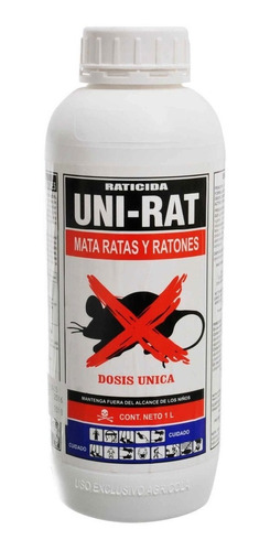 Raticida Uni-rat X 1 Lt.