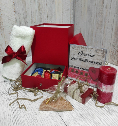 Imagen 1 de 3 de Box Gracias Mamá - Regalos Personalizados Dia De La Madre
