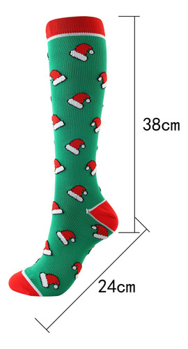 Calcetines N Para Mujer Con Estampado De Rayas, A La Moda Vi