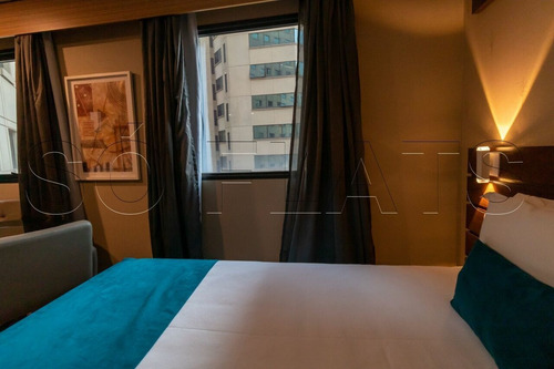 Imagem 6 de 15 de Flat Em Moema Disponível Para Locação, Próximo Ao Metro Eucaliptos E Shopping Ibirapuera - Sf39042