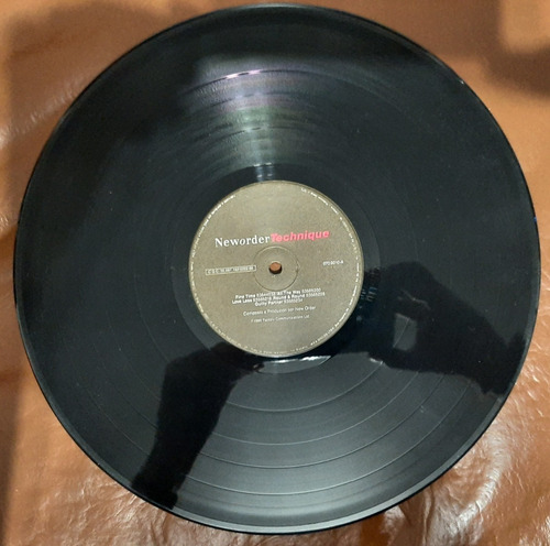 Lp - New Order - Technique C/ Encarte (Usado)