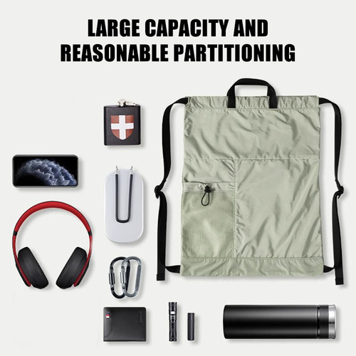 Mochila Plegable Ligera Para Viajes Al Aire Libre Senderismo 14l