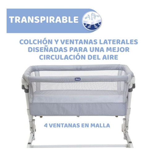 Cuna Colecho Bebe Plegable Next2me Pop Up Chicco