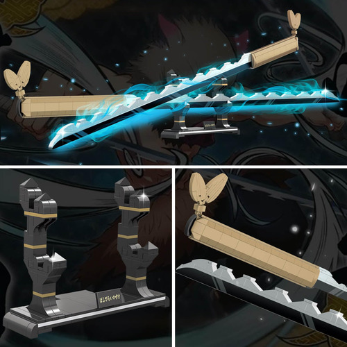 High Godo Juego De Construcción De Espada Demon Slayer, Set