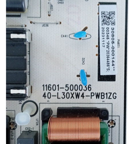 Fuente De Poder Tcl 75s454 40-l30xw4-pwb1zg (Usado)