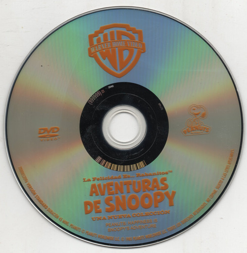 Aventuras De Snoopy - Una Nueva Colección - Peanuts - Dvd (Usado)