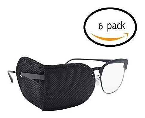 Parches Oculares Fcarolyn 6pcs [tamaño Grande] Para Gafas P