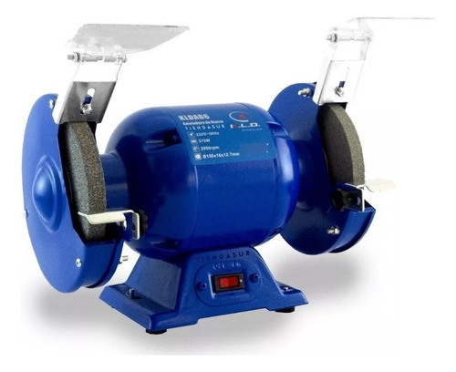 Amoladora De Banco 375w Kld Ab6pro Con Cepillo De Bronce