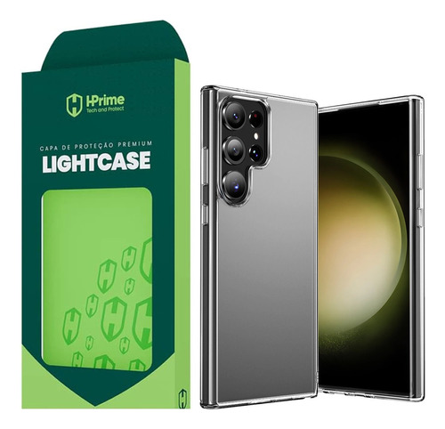 Capa Hprime Lightcase Transparente Para Galaxy S24 Ultra