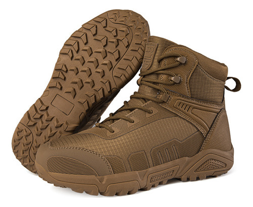 Botas Tácticas Impermeables High Top Adventure Rescue Desert