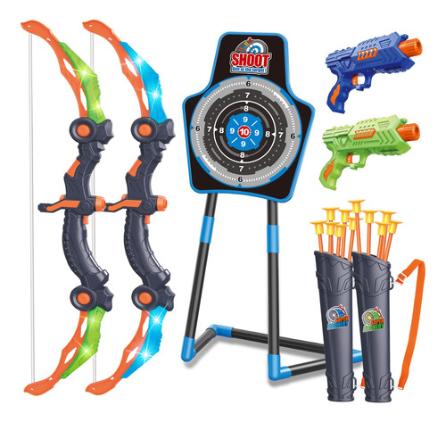 Set De Tiro Con Arco Springflower 2 Con Arco Y Flecha Con Le