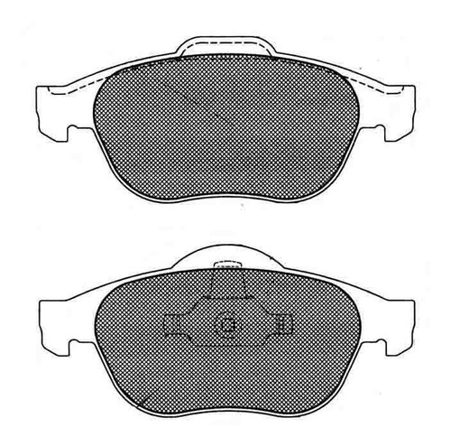 Pastilla De Freno Renault Vel Satis 2.0- 2.2- 3.0- 3.5 02/ D