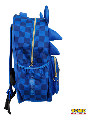 Mochila Ruz Escolar Primaria Sonic 174792 Color Azul Acero