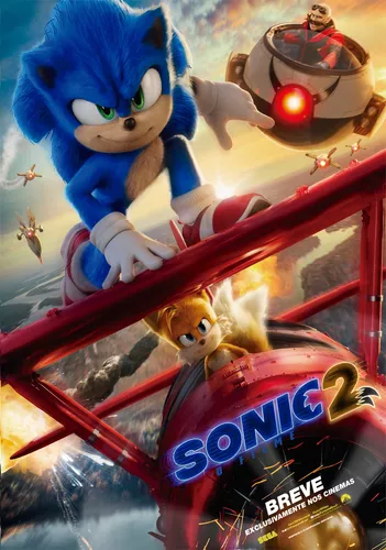 Superpôster Cinema e Séries - Sonic 2 - O Filme, de a Europa. Editora  Europa Ltda., capa mole em português, 2022