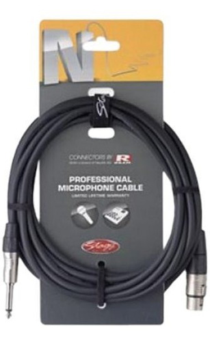 Cable Para Micrófono: Stagg 20 Pies. Cable De Micrófono Seri