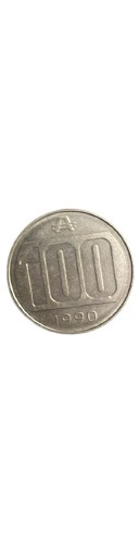 Moneda 100 Australes, Año 1990.