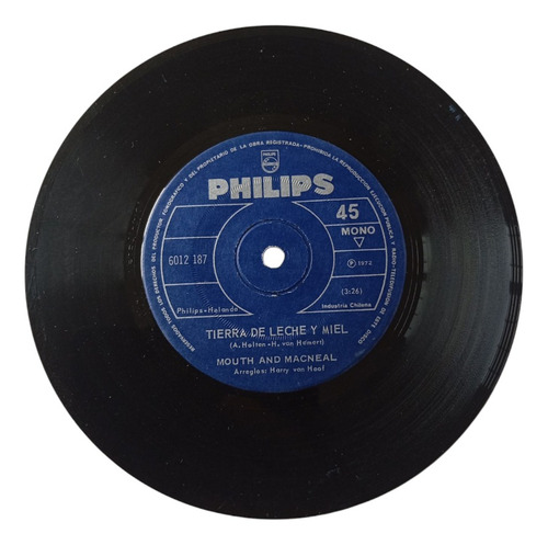 Vinilo Single De Mouth And Macneal - Como Estas ( C109 (Usado)