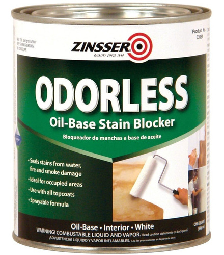 Pintura Zinsser Fijador Sellador Odorless 3.78l Rust Oleum