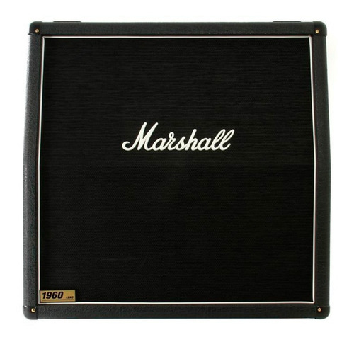 Caja Angular Marshall 1960a 4x12'' De 300w Made In Uk Color Negro