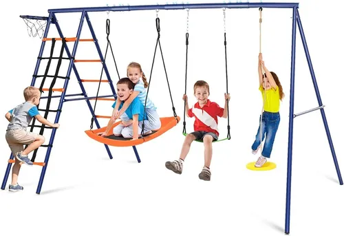 Columpios de sales fierro para niños