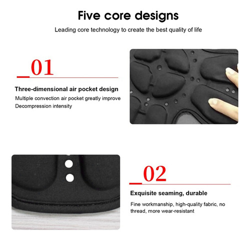 Juego De Almohadillas Universales Para Casco 360° Protección