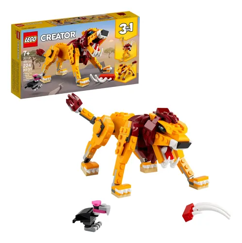 comprar Lego Creator 3in1 Wild Lion In1 Kit De Construcción De Con