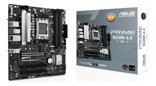 Placa Madre Asus Prime B650m-a Ii-csm Am5 Ddr5 Matx