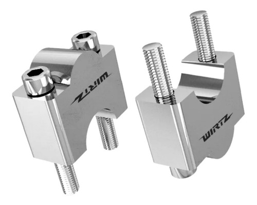 Anclaje Elevador Clamp Universal Wirtz Para Manubrio 22mm