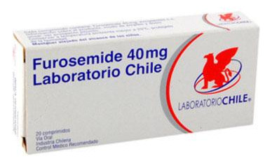 Furosemide 40 Mg 20 Comprimidos Laboratorio Chile