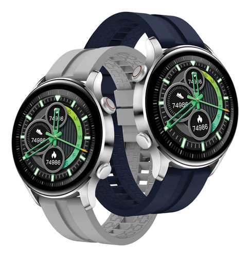 Reloj Inteligente Argom Skeiwatch C60 Gris/azul 6060sl
