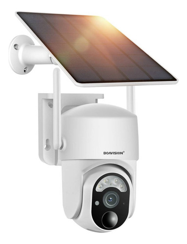 Cámara de seguridad  Boavision S50-5MP-4G con resolución de 5MP visión nocturna incluida blanca