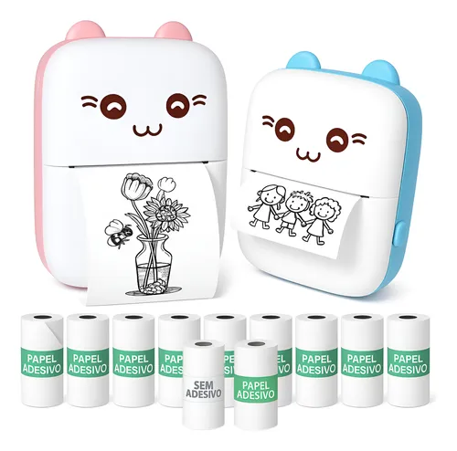 Mini Impressora Portátil Sem Fio Ecomtech Fly