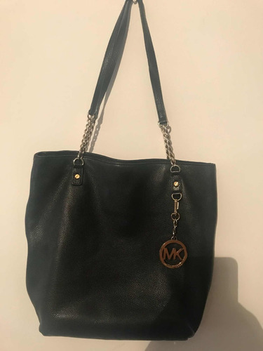 Bolsa Michael Kors, Negro, Piel