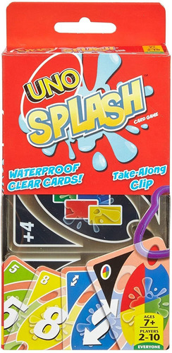Uno Splash Card Juego Surtido Dhw42
