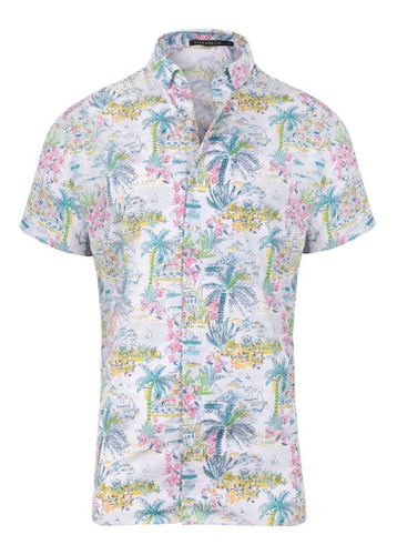 Camisa Hombre Farenheite M/c Boat