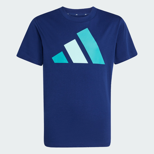 Remera Adidas Casual Essentials Niños Azul Jy0296