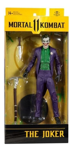 Figura De Acción Mcfarlane Toys Mortal Kombat The Joker  Fgc