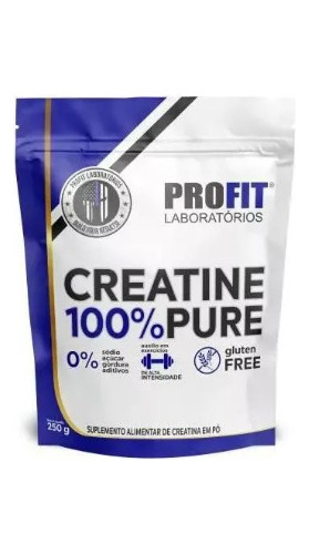 Creatina 100% Pura Profit 250g Sin Malto Sin Carbohidratos