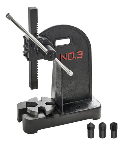 Prensa De Árbol Manual De 3 Toneladas, Altura Máxima 12.2''