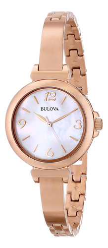 Reloj De Acero Inoxidable Para Mujer Bulova 97l137