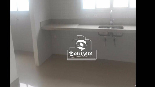 Cobertura Com 4 Dormitórios À Venda, 360 M² Por R$ 3.500.000,00 - Campestre - Santo André/sp - Co0445