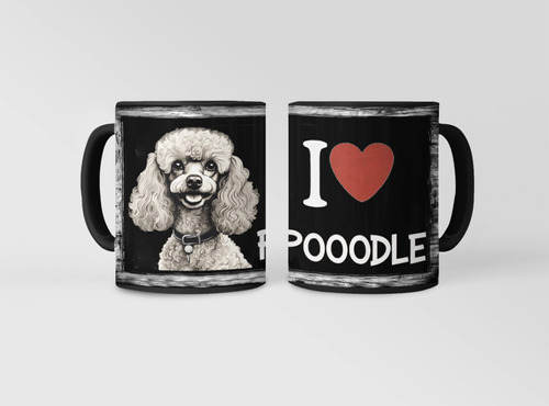 Taza Mágica Poodle Encanto Y Vitalidad Mascota