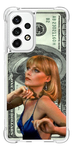 Funda Elvira Dólar Para Samsung Varios Modelos Antigolpes