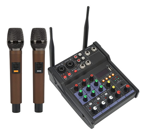 Mezclador De Audio Cuei De 4 Canales, Sistema De Consola De 