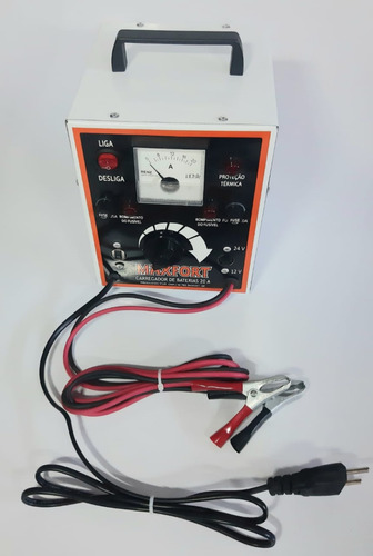 Carregador De Baterias Inteligente 20a 12/24v Maxfort Mx8