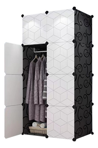 Closet Ropa Organizador8 Puertas 1 Colgante