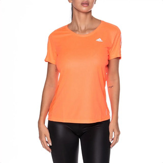 Remera Deportiva Adidas Naranja Mujer | MercadoLibre 📦